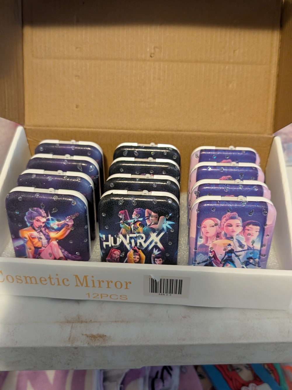 New Case Of 12 K-pop Demon Hunters Compact Mirrors